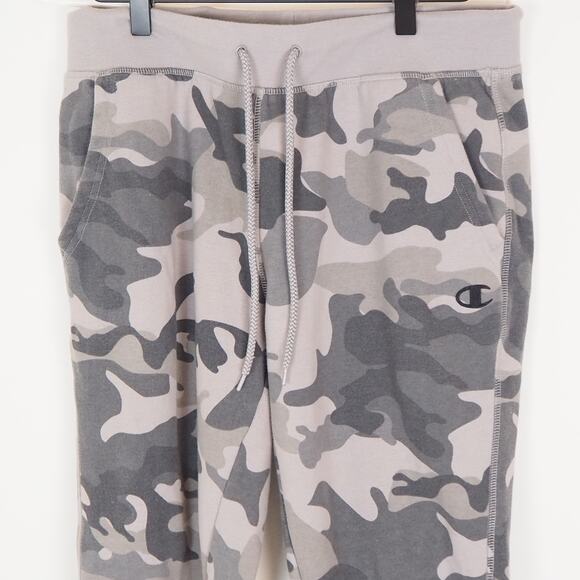 Champion Jogger Sweatpants Gray Camo Men's Size Small - Picture 2 of 8